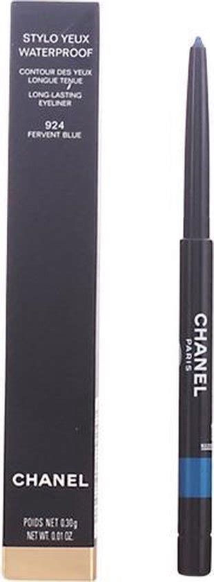 chanel stylo yeux waterproof 924 fervent blue|Chanel eyeliner pencil.